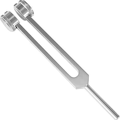 medical grade aluminum alloy sensory tuning fork activator for healing therapy non magnetic one each of c 128 tuning fork