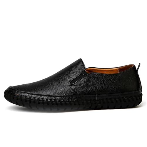 CHUUMEE Men's Penny Loafers Moccasin Driving Shoes Slip on Flats Boat Shoes Handmade Men's Casual Shoes2