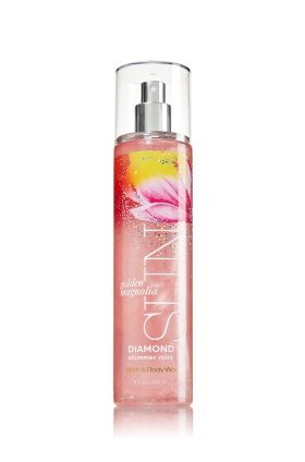 Bath & Body Works Signature Collection Diamond Shimmer Mist - Golden Magnolia SUN - 8 Fl Oz / 236 Ml by Bath & Body Works