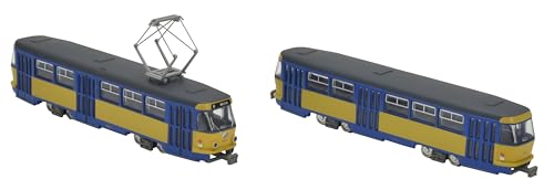Tram Leipzig Tatra T4+B4 TomyTEC 977821 miniature train de ville echelle N