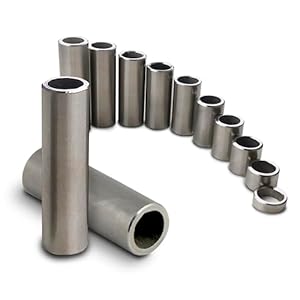 Protech 50 Stück Edelstahl Abstandshülsen 15x11x50