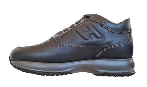 Hogan Scarpe da Uomo Interactice in Pelle H Rilievo HXM00N0E50XKLAB999