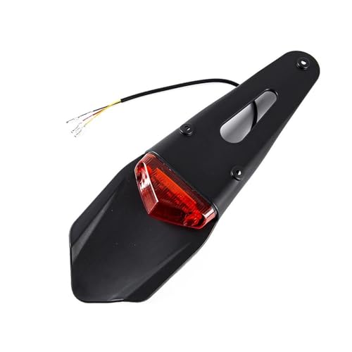 Feux arrière moto LED haute luminosité avec feu de frein universel