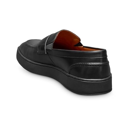 Image of Allen Edmonds Men's Randolph 2.0 Sneaker Black Leather 7 D