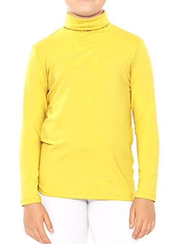 Image of STRETCH IS COMFORT Girl's Oh So Soft Long Sleeve Turtleneck | Youth Size 2-16