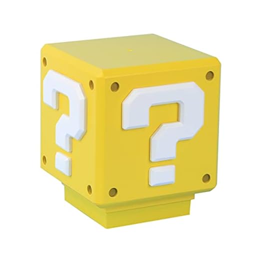 Paladone Lámpara Mesilla Super Mario Bros, Multicolor