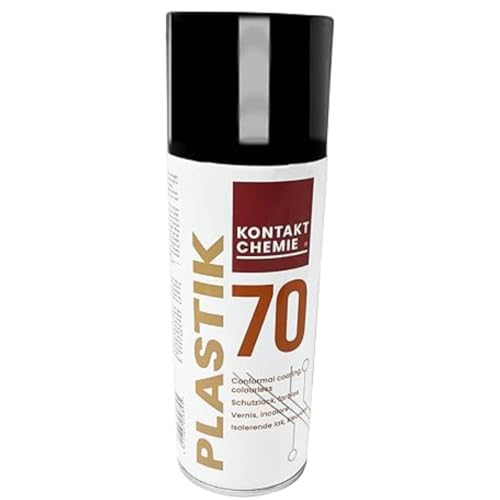 GILHOT® CRC Plastic 70 Spray for PCB Coating & Conformal Coating - Quick Drying, Transparent & Glossy