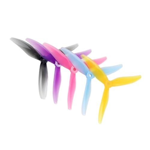 Hélice 3 pales 5 pouces 5129 pour moteur brushless de drone RC FPV
