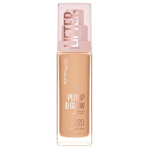 Maybelline Lifter Plump & Glow Foundation, Liquid Foundation with...
