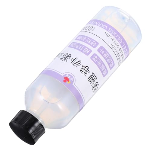 Artibetter Air Dry Clay Glaze for Clay Tools 100ml Varnish Gloss Enhancer Water and Model Dolls Craft Sealant