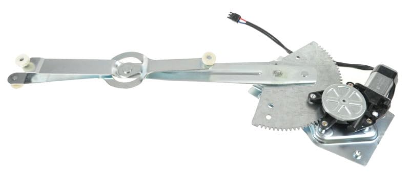 Image of TRQ Front Driver Side Power Window Motor and Regulator Assembly Power Compatible with 81-95 Chevrolet G10 81-95 G20 81-96 G30 81-95 GMC G1500 81-95 G2500 81-96 G3500