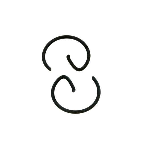 Piston Pin Clips 2pcs, 10mm x 0.8mm, G Type