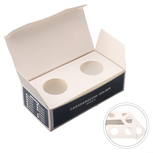 Caja de cartón para colección de monedas 20.5mm miniatura 4