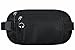 Hopsooken Travel Money Belt: Waist Pack for Running and Cycling, Rfid, Comfortable, Durable and Lightweight Hidden Travel Passport Wallets. (Black)