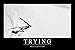 Trying Sometimes You Shouldnt Funny Demotivational Cool Wall Decor Art Print Poster 12x18