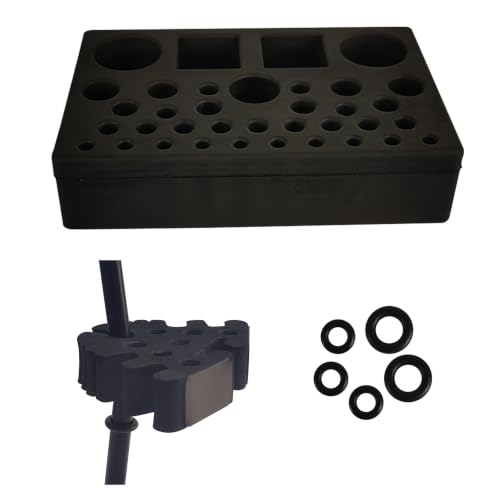 Aventik High Density Foam Fly Tying Vise Tool Holder Combo