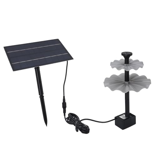Kit de Bomba de água Solar Externa, Bomba de Fonte de água Solar Dc 4.5 a 10v 4w Poderosa e Eficient