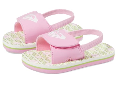 Image of Roxy Girl's TW Finn Sling Back Flip Flop Sandal Sandal, NAVY DREAM, 7 M M US Toddler