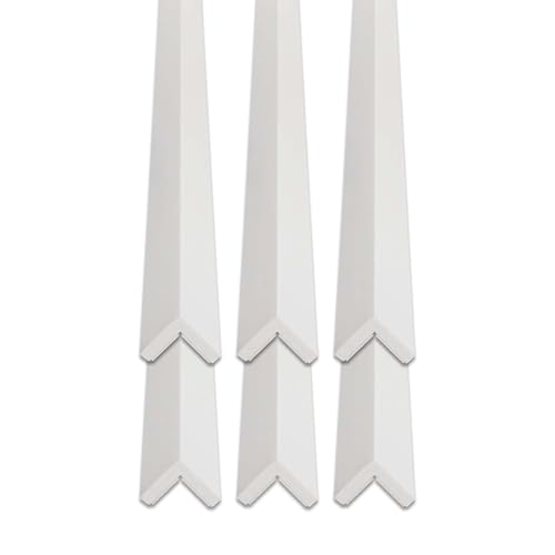 Outwater Wall Corner Protector Trim with Adhesive (6 Pack)
