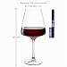 LEONARDO HOME Paladino Rotwein-Gläser • 6er Set • spülmaschinenfeste Wein-Gläser • Rotwein-Kelch mit gezogenem Stiel • Weingläser • 660 ml • 066311