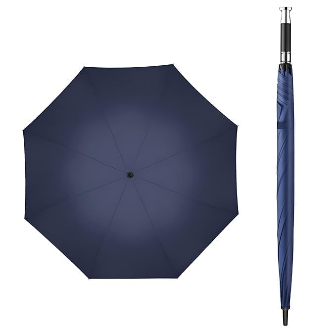 RATAVARolls Royce Umbrella Large Automatic Open Straight Golf Umbrella umbrella 37 inches, automatically open large umbrella, windproof and rainproof, Oversize Rain Umbrella 1Pc