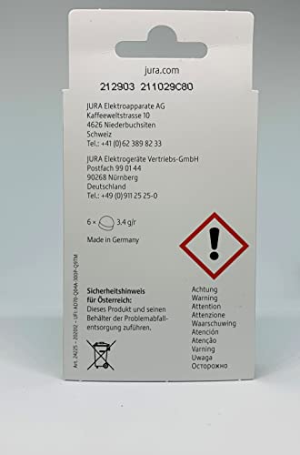 Jura 24225 - 3-Phasen-Reinigungstabletten, 6 Stück (1er Pack) – Bild 4