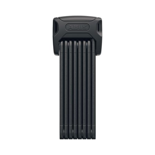 ABUS Candado plegable Bordo 6000K con soporte de candado SH - Candado de bicicleta con cilindro XPlus de alta protección contra manipulaciones - Nivel de seguridad 10 - Longitud 120 cm - Negro/Naranja