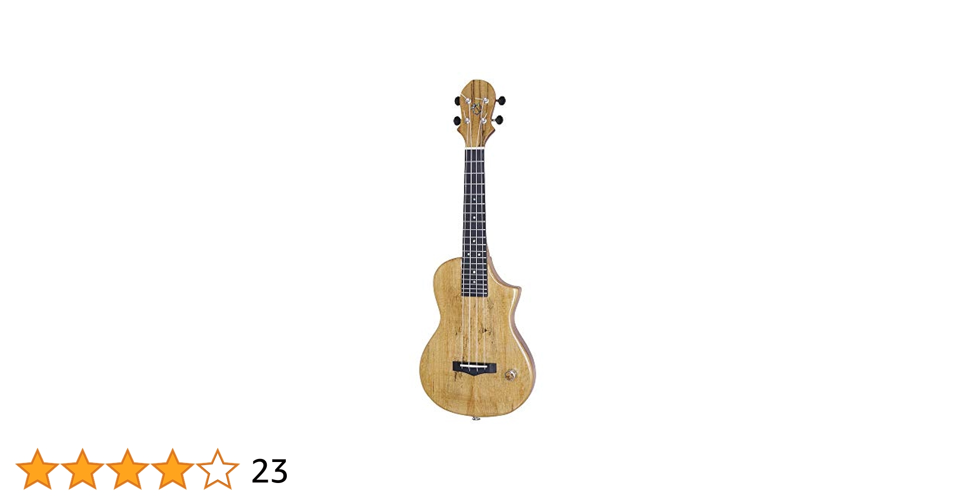 ウクレレ  EU-SMP-N （ケース付） Amazon.co.jp: Big Island Ukulele HONU Electric Ukulele