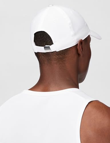 Image of Nike Unisex Adult Dri-FIT Club Unstructured Metal Swoosh Cap Hat | Mens and Womens