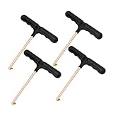 TOKIDNY 4 Piezas Tensor De Cordones Hockey sobre Hielo Herramientas De Primavera Gancho para Zapatos Herramienta De Trampolín para Resortes Ganchos para Cordones De Botas El Plastico Black