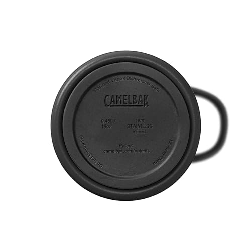 Taza de viaje Camelbak Forge Flow de 16 oz en color negro 7