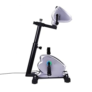 Pedalen voor Hometrainers Elektrische pedaaltrainer, draagbare hometrainer revalidatiefiets met weerstand en snelheid verstelbaar for senioren, ouderen, handarm been- en knierevalidatietraining Pedaal