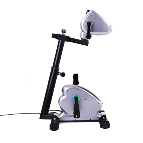 Pedalen voor Hometrainers Elektrische pedaaltrainer, draagbare hometrainer revalidatiefiets met weerstand en snelheid verstelbaar for senioren, ouderen, handarm been- en knierevalidatietraining Pedaal