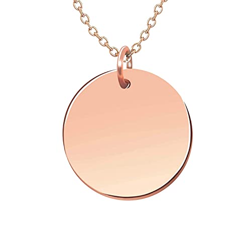 tu es belle Damen Kette mit Handschrift Gravur