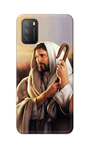 Image of PRINTFIDAA Catholic Image of Jesus Christ from Slovakia Hard Back Cover for Poco M3 Back Cover -(P6) KAT1003