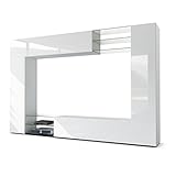 wohnwand modern eiche Maße der Wohnwand in cm (BxHxT): 262 x 183 x 39