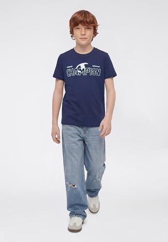 T-Shirt Champion garçon BS561 col rond en maille légère