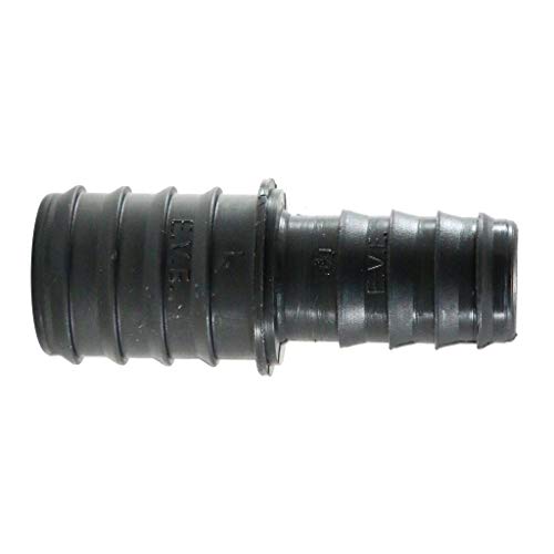 Pond Pipe Corrugated Pipe Reducing Joiner 1 1/4" 32mm to 1" 25mm, Black, 32 mm till 1 1/4 tum