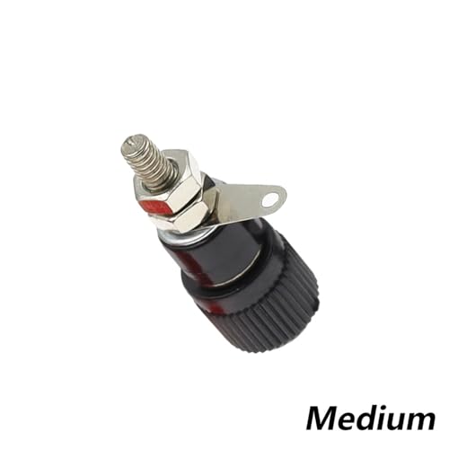 Conector de poste de unión M4 negro y bloques de terminales de 4 mm para pruebas electrónicas 2