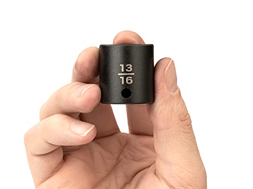 Image of TEKTON 3 /8 Inch Drive x 13 /16 Inch Shallow 6-Point Impact Socket | SID12021