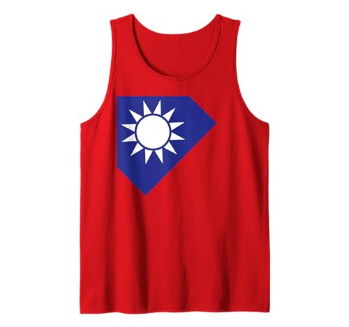 Taiwan Flag Taiwan Taipei Republic of China ROC Formosa Tank Top