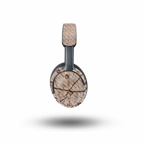 Image of MightySkins Carbon Fiber Skin Compatible with Bose QuietComfort Ultra - Tree Rings | Protective, Durable Textured Carbon Fiber Finish | Easy to Apply