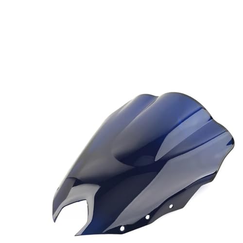 Pare-Brise Moto pour FZ6R 2009-2015 Déflecteur de Protection Noir Abs
