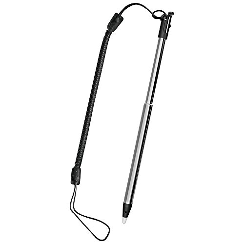 Stylet métal pour New 3DS LL noir compatible console portable Nintendo