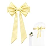 para sillas de Navidad – Decoración de Vacaciones elástica, Lazos Traseros elásticos con Colores Vibrantes, bandejas universales para sillas de Navidad para Sala de Comedor, Patio al Aire Libre