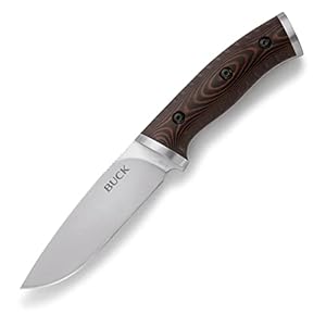 Buck Knives 863 Large Selkirk Fixed Blade Survival Knife with Fire Striker and Nylon Sheath