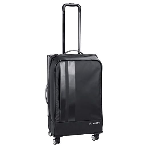 VAUDE Timok 65 Maleta de Viaje Mediana, Equipaje Unisex, Resistente al Agua, Negro