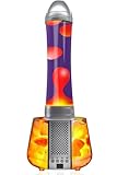 Mindiverse Magma Liquid Motion Lamp with Bluetooth Speaker & White Noise Salt Night Light, Red Wax Purple Liquid, Gifts for Adults, Teens and Kids, Lamp for Bedroom, Office, Living Room