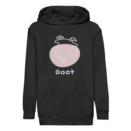Sweat à capuche enfant chèvre pour les journées d'école et de jeux