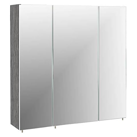 Schildmeyer Trient Spiegelschrank, Holzdekor, esche grau Dekor Cover